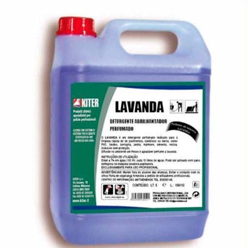 Lavanda detergente abrilhantador perfumado 
para pavimentos 5Lt