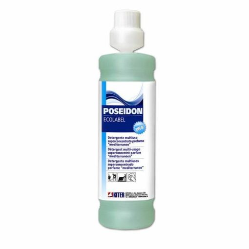 Poseidon detergente multusos superconcentrado ecolabel perfumado com doseador  1lt