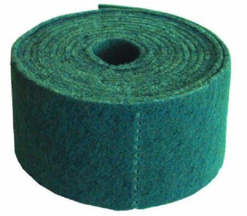 Rolo de fibra verde 6mts x13,4 cm