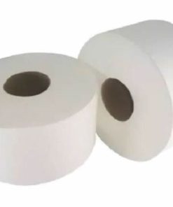 Papel Higiénico Jumbo,100% Pura Celulose, 450 mt, 2F, 6 rolos