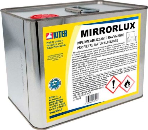 Mirrorlux impermeabilizante reavivante granito e pedra 5lt