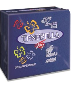 Guardanapos 2 folhas - 50 unidades Azul - Cx com 24 pacotes