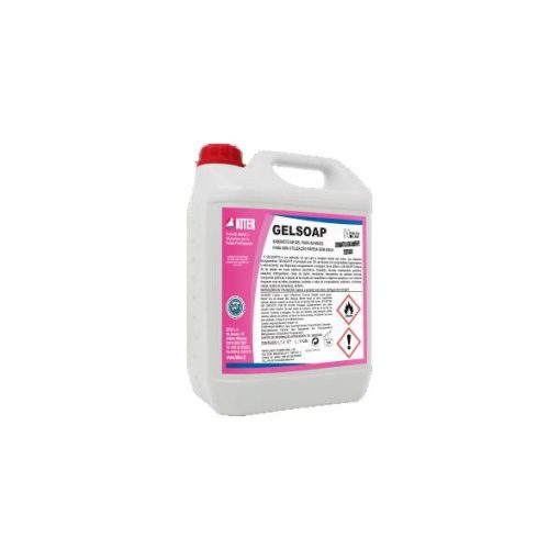 Gelsoap 5 LT gel alcoólico desinfectante de mãos auto-secante