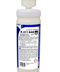 K 411 bar detergente concentrado para máquina de loiça bar com doseador 1lt