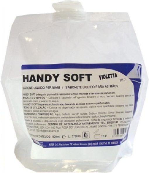 Handy soft sabonete líquido 800ml x 6Un.
