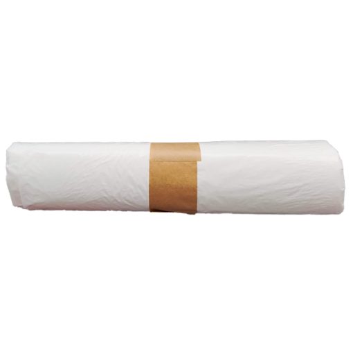 Saco para lixo branco 240 Lt. rolo de 10 sacos.