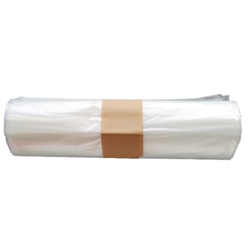 Saco plástico cristal 30 Lt. rolo de 25 sacos.