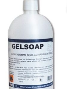 Gelsoap gel alcoólico desinfectante mãos  1lt(oferta 1 pulv a cada 2un.)