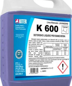 K 600 detergente líquido  5lt