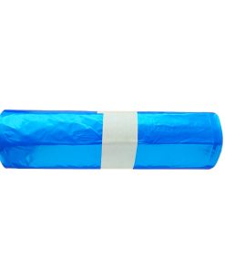 Saco para lixo azul 240 Lt. rolo de 10 sacos.