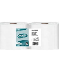 Rolo Industrial 100% pura celulose 350 mt